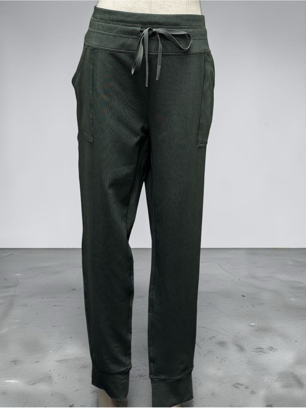 *NWOT* Grace & Lace Olive Drawstring Jogger Pants